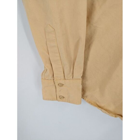 True Religion Men's Western Button Up Hooded Canvas Shirt, Embroidered, 2XL Logo - Picture 2 of 16